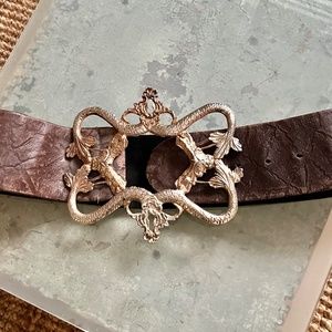 Recycled Metal Elvis Belt